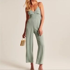 🚫SOLD🚫 Abercrombie Sage Crossback Jumpsuit